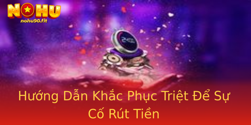 Hướng Dẫn Khắc Phục Triệt Để Sự Cố Rút Tiền Hướng Dẫn Khắc Phục Triệt Để Sự Cố Rút Tiền