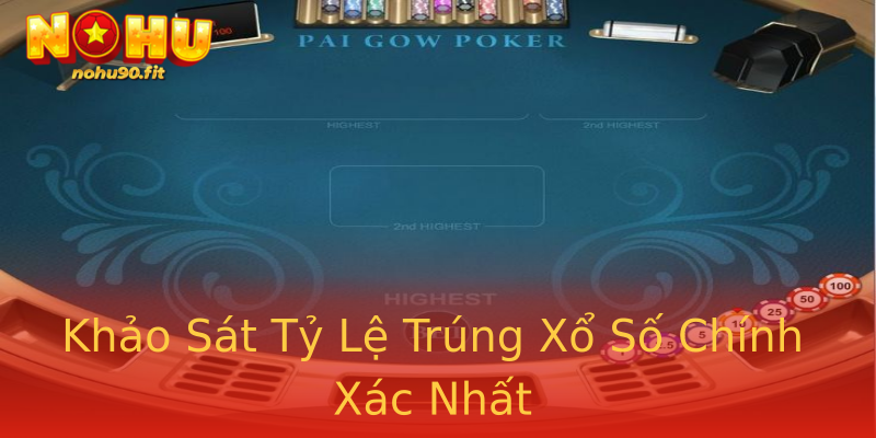 Khảo Sát Tỷ Lệ Trúng Xổ Số Chính Xác Nhất Khảo Sát Tỷ Lệ Trúng Xổ Số Chính Xác Nhất
